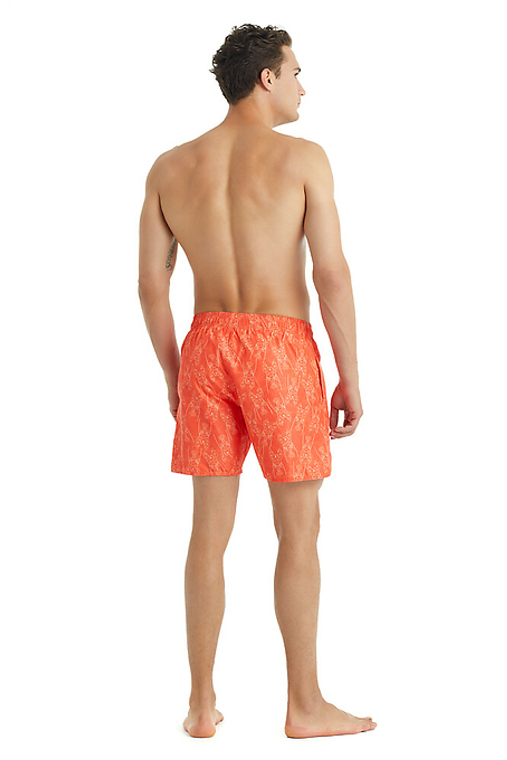 Мужские пляжные шорты оранжевый