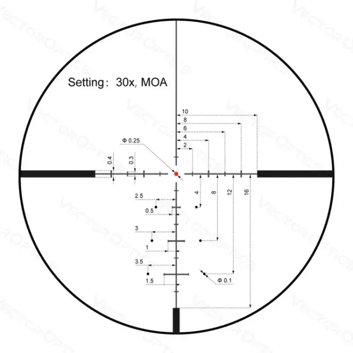 Прицел Vector Optics Continental x6 5-30x56 Hunting SFP CDM (SCOL-X22)