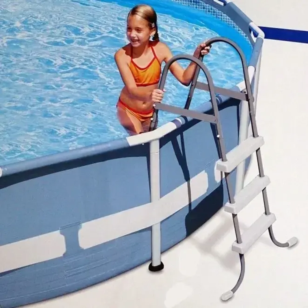 Лестница для бассейна H-91 см Intex (28064)
