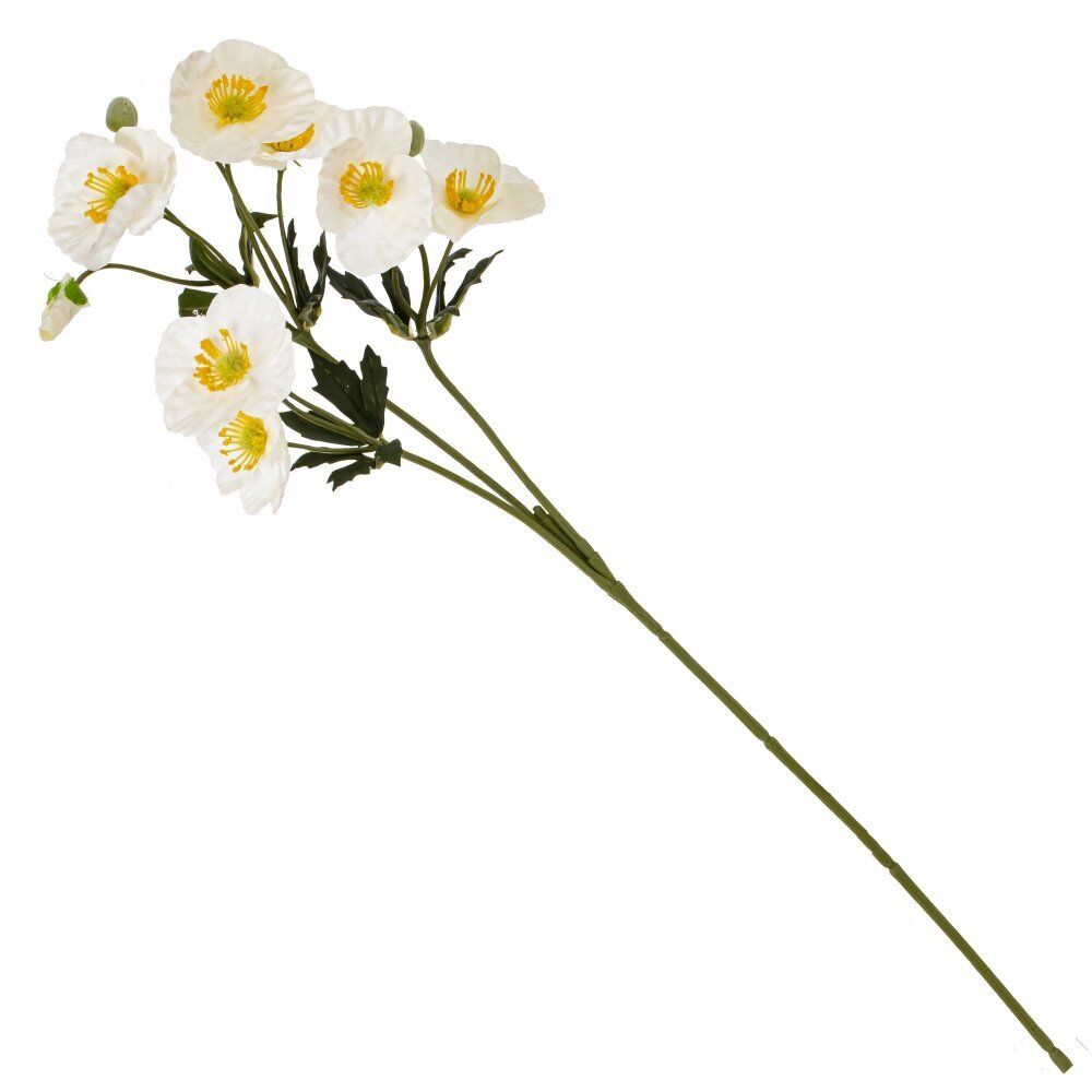 GAEM Цветок искусственный "Мак", L17 W15 H64 см