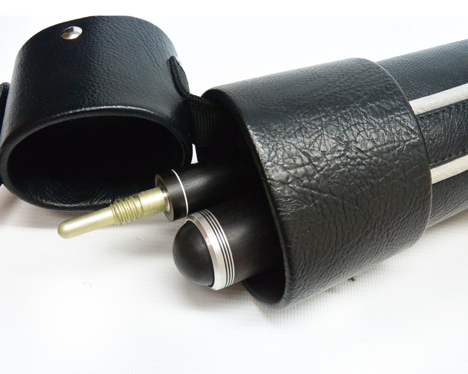 Тубус на 1 кий Меркури CLUB (без кармана) (серый/черный) фото №8