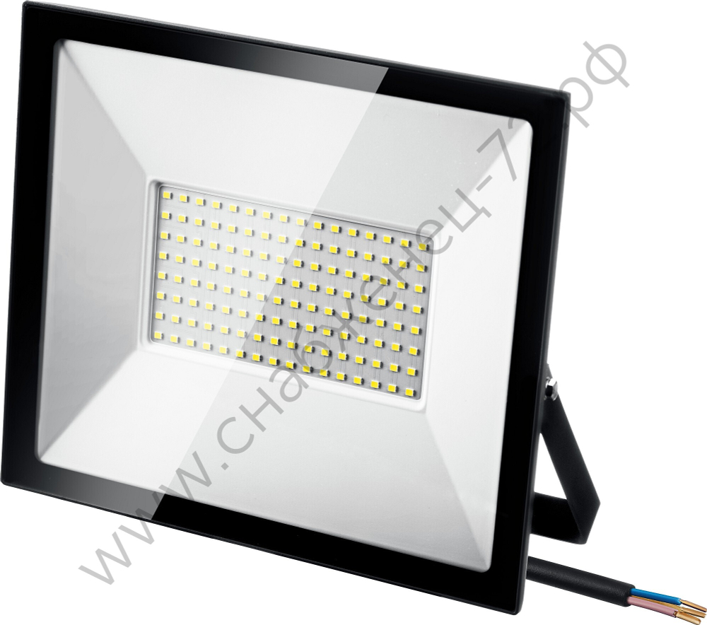 ЗУБР ПСК-100, 100 Вт, 6500К IP65 Светодиодный прожектор Профессионал, (57141-100)