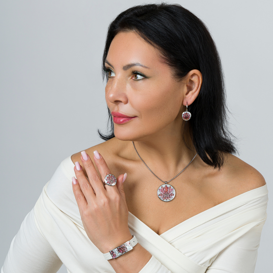 Серьги Fiore Luna AE03596-4