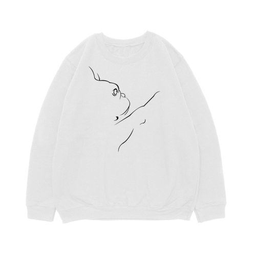 Свитшот "Французский бульдог - силуэт"