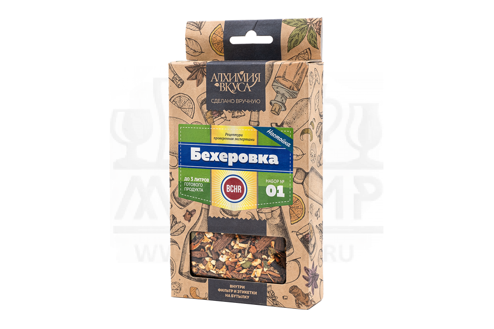 Набор Алхимия вкуса № 1 для приготовления настойки "Бехеровка", 26 г
