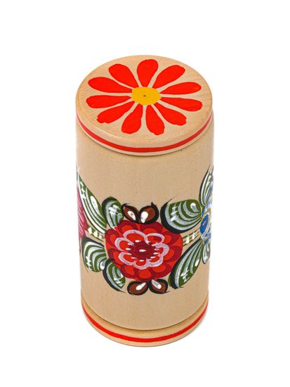 Погремушка-цилиндр, Мастерская Сереброва MS-K2-PG-03