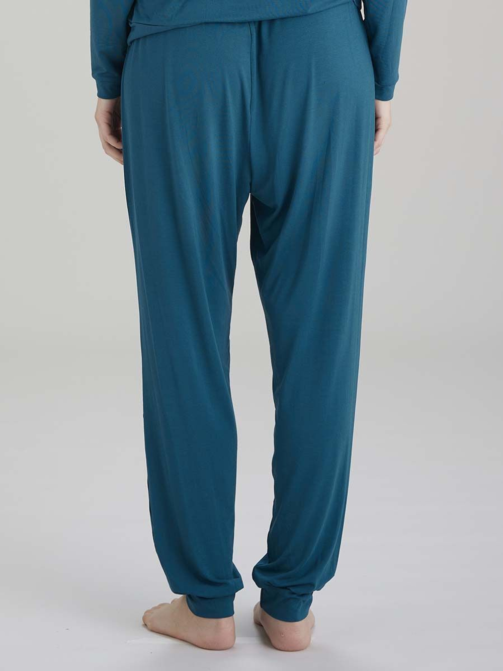 Штаны из вискозы для дома и отдыха (Размер: M) (Цвет: серый)