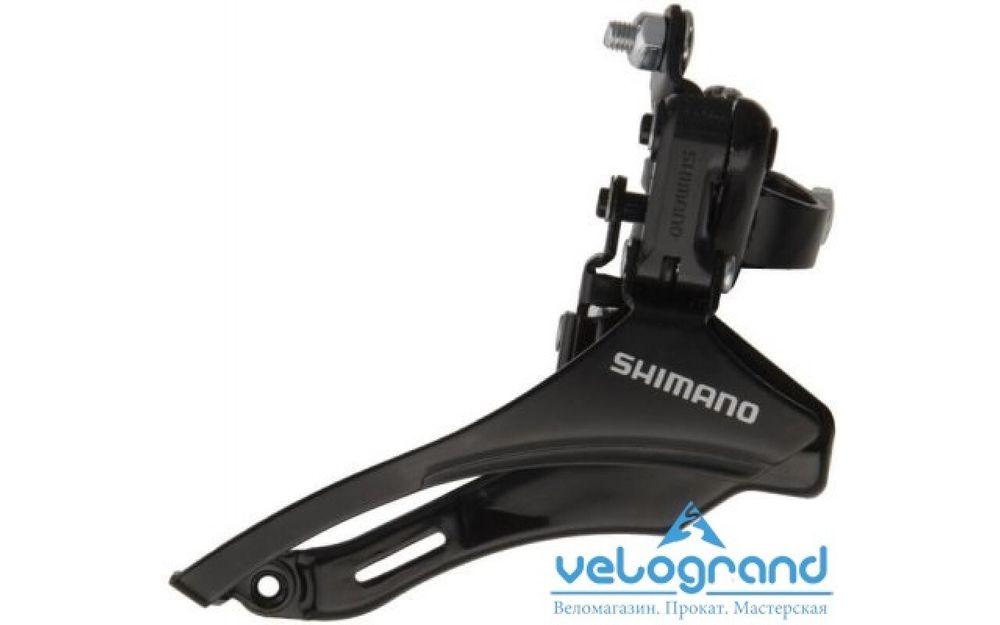 Переключатель передний Shimano Tourney FD-TZ30, верхняя тяга/хомут Переключатель передний Shimano Tourney FD-TZ30, верхняя тяга/хомут