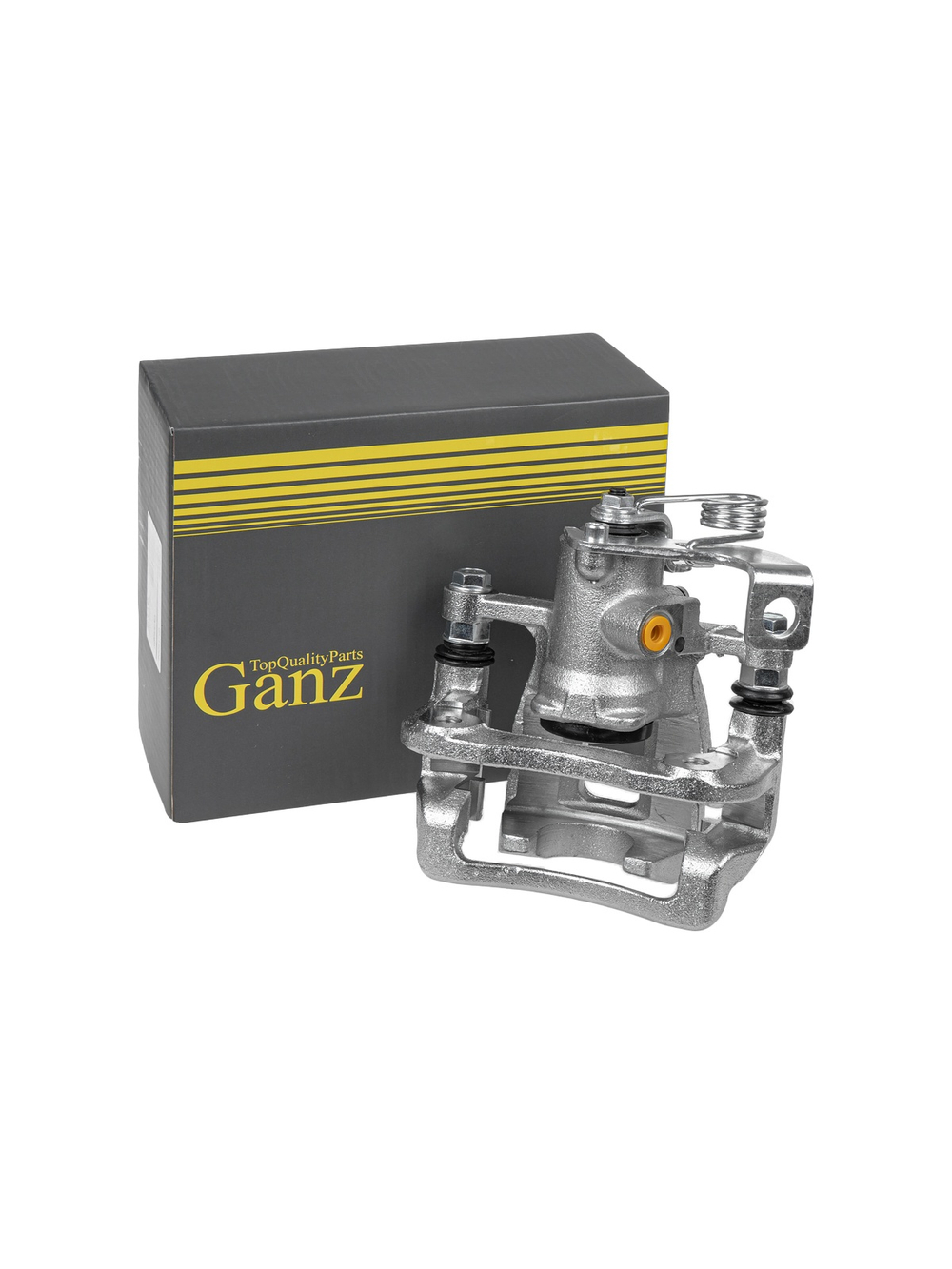 Суппорт задний L (в сборе) HYUNDAI Solaris / KIA Rio III GANZ GIJ13002