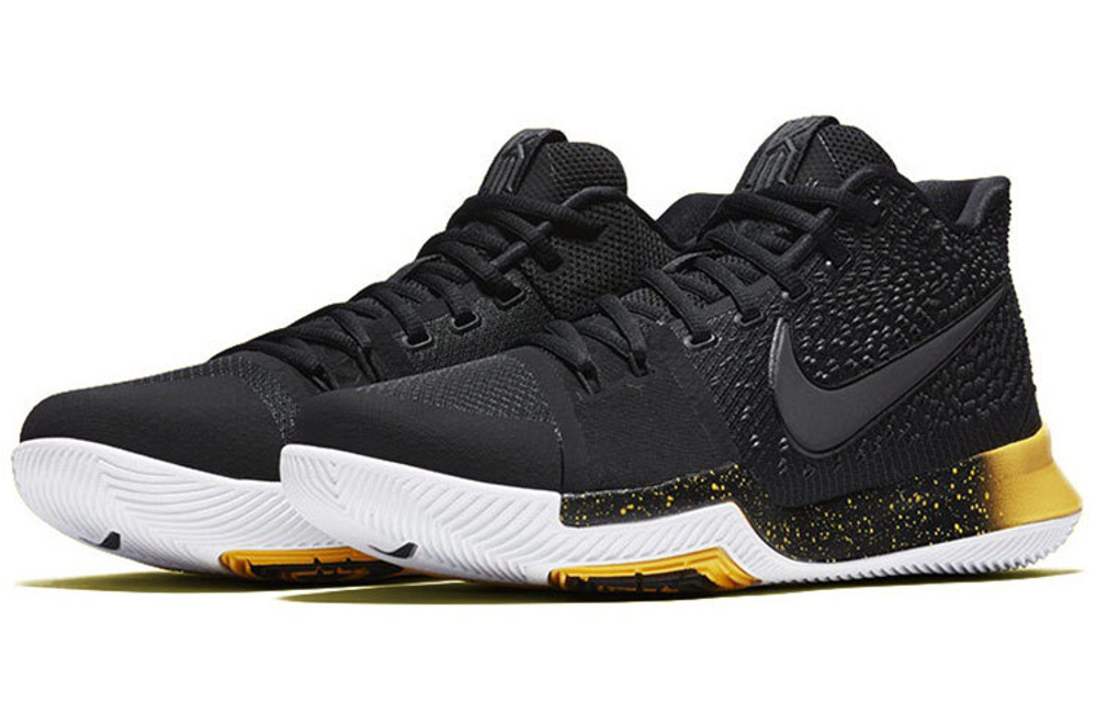 Кроссовки Nike Kyrie 3 Black Yellow
