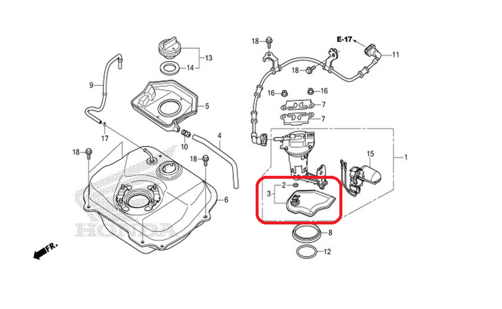 16707-KVG-V41. FILTER SET
