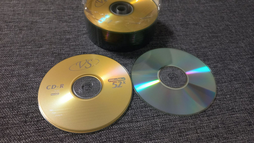 Оптический диск CD-R VS 80MIN 52x BULK50 (50шт/уп)