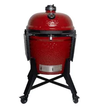 Керамический угольный гриль Diamond Egg Dream Red Magic, 60 см, красный, с ножками и столиками