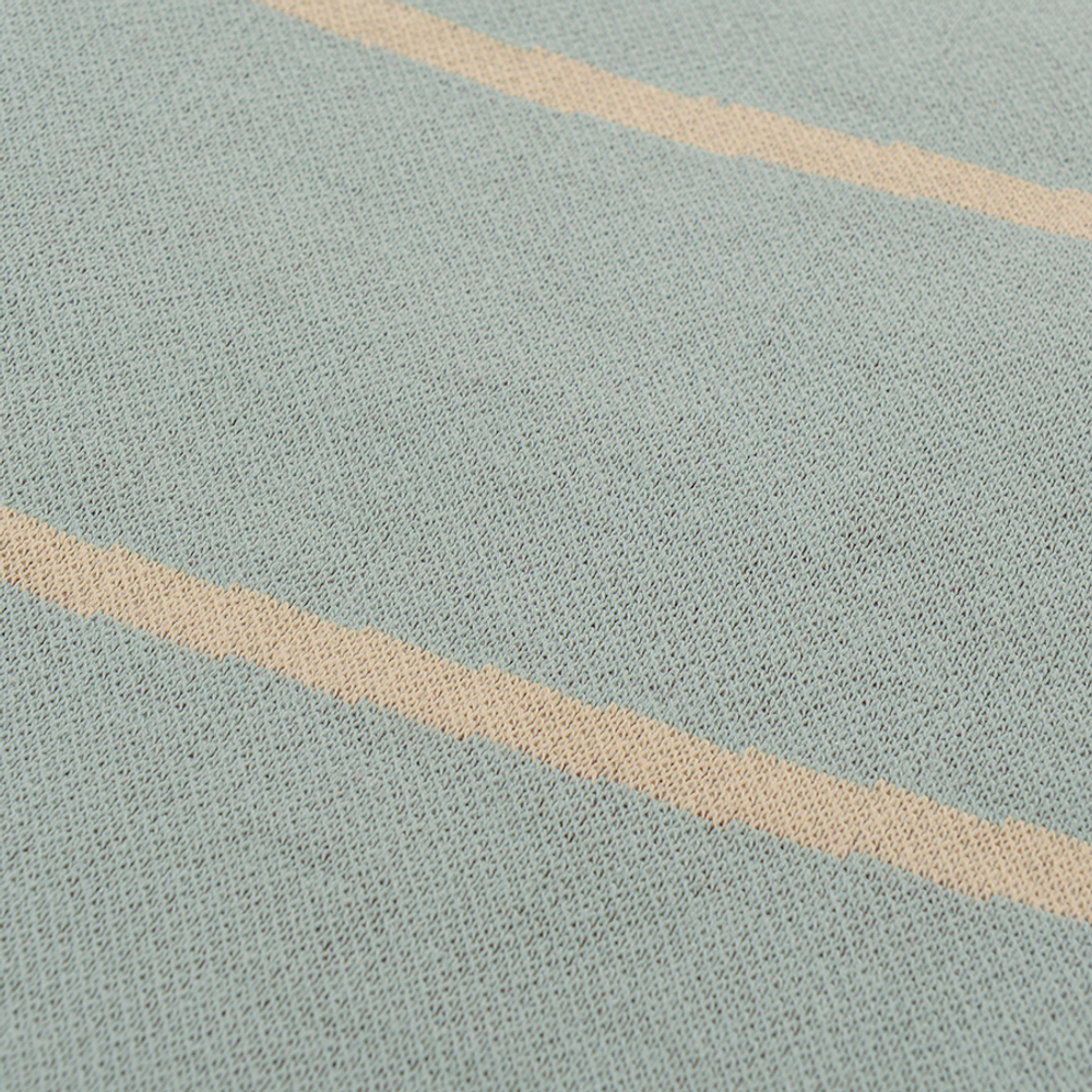 Плед из хлопка с рисунком tea plantation из коллекции terra, 130х180 см