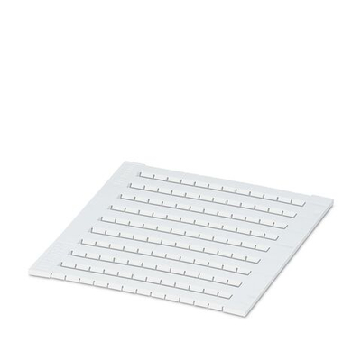 0803595 - ZBFM 5/WH:UNBEDRUCKT - Маркировочный лист Zack, плоский