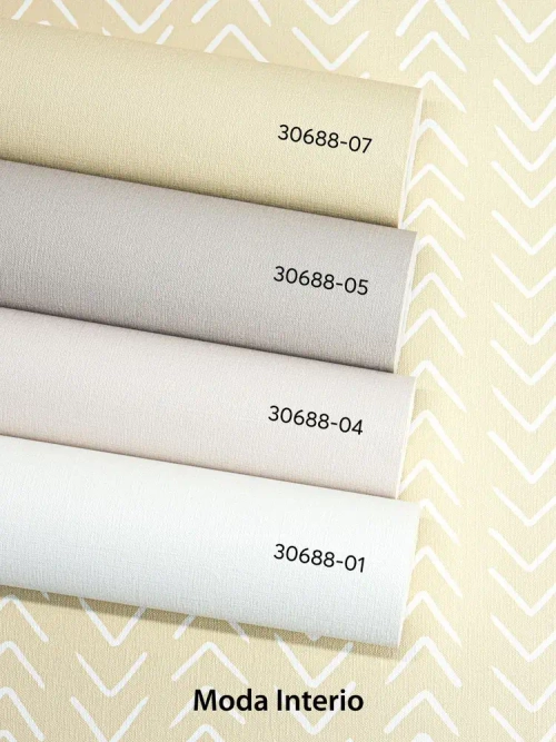 Обои виниловые флизелиновые, геометрия на желтом, ковер, мешковина, метровые, для детской, Arrow (Moda interio)