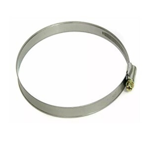 Хомут с Винтом нержавейка 130-150мм