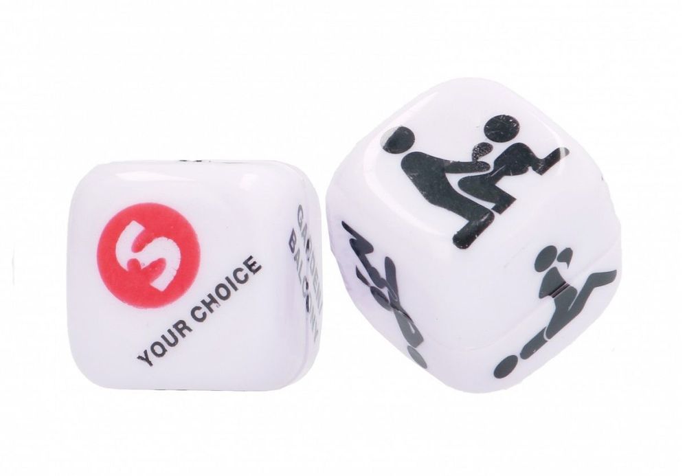 Игральные кубики Sexy Dice с местами и позами