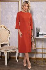 Платье Твоё настроение (оранжевое) П14813-43М LT Collection