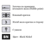 Крючки для рыбалки Saikyo KH-10085 Special Feeder BN