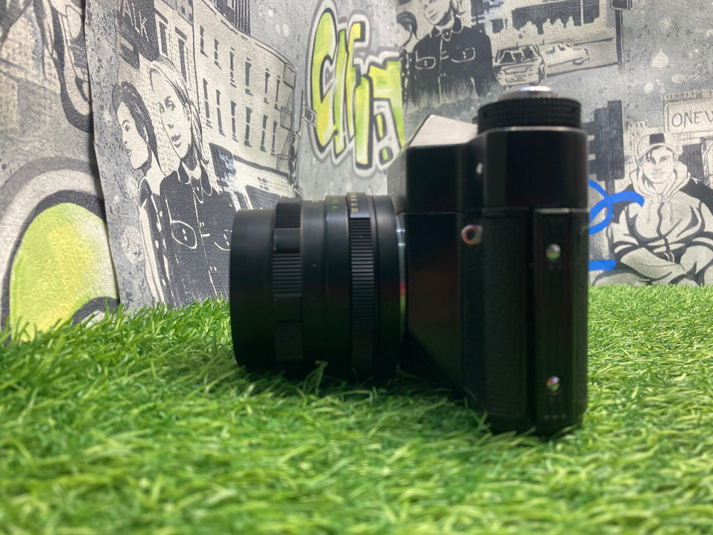 Zenit TTL Олимпийский + Helios-44M