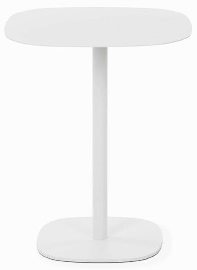 Обеденный стол Square 60х60 металлический белый 