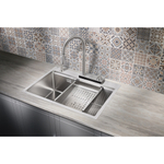 Мойка для кухни Milacio Denia 68 Steel MC.77410 сталь нержавеющая