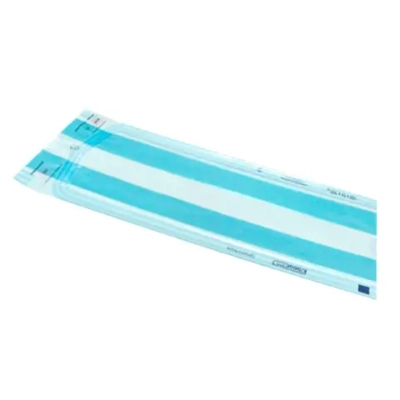 Пакеты со складкой (бумага/пленка) 250х65х600 (500шт/уп) Клинипак