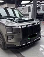 Обвес для ZEEKR 9X 2025+ Зикр Губа Юбки Диффузор Канарды капот тюнинг