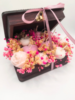 Подарочный набор в шкатулке из свеч "Вдохновение"