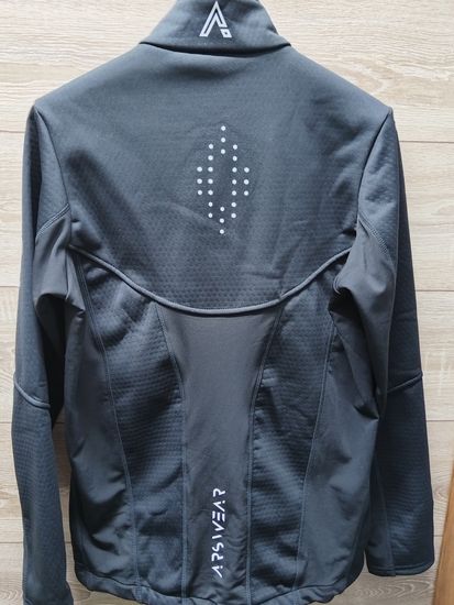 Мужская разминочная куртка ARSWEAR Active черная фото 2