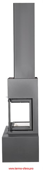 Камин МАДРИД на дровнике Гигант центральный подовый