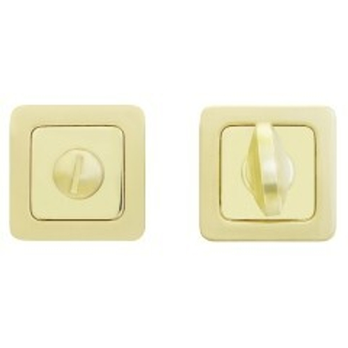 Завертка сантех. к ручкам АЛЛЮР АРТ ВК-S1 SB/РB  (4176) мат.золото/золото  /11455