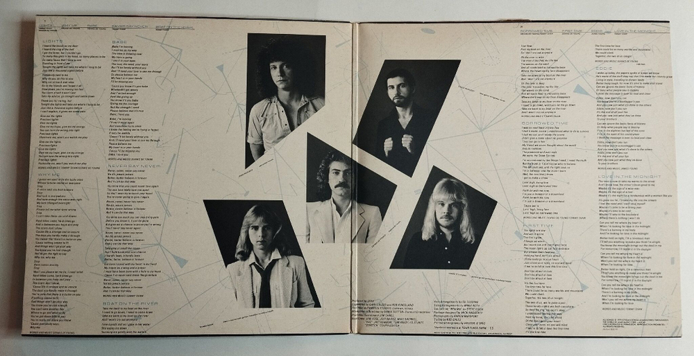 Винтажная виниловая пластинка LP Styx Cornerstone (Germany 1979) Gatefold