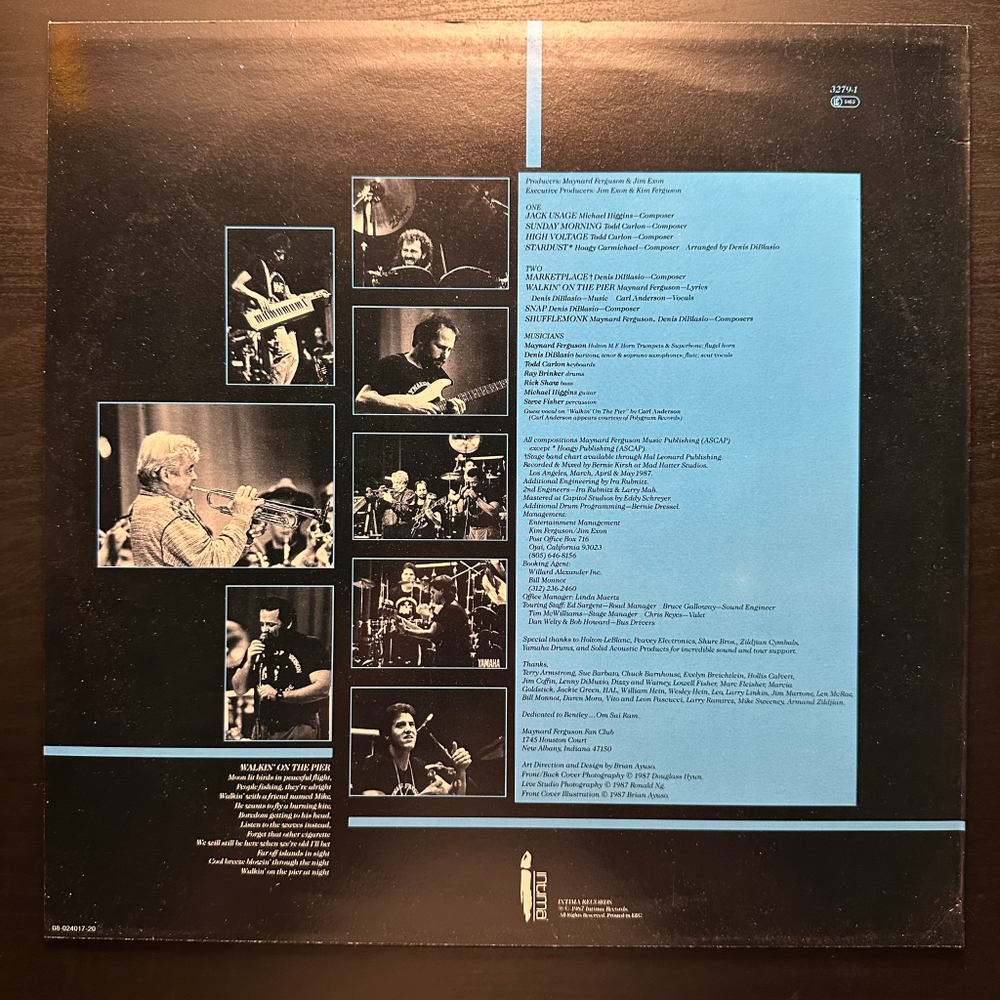 Maynard Ferguson - High Voltage (Голландия 1987г.)