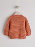 Вязаный кардиган для малышей Next K82-413, Кирпичный