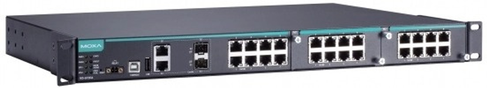 Коммутатор управляемый MOXA IKS-6726A-2GTXSFP-48-48-T