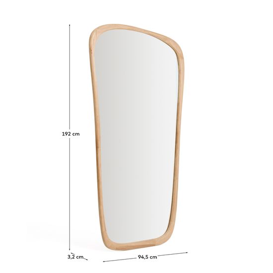 Зеркало из тикового дерева Alura 94,6 x 192,1 см