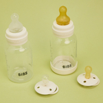 Стеклянная бутылочка BIBS - Ivory, 120 мл