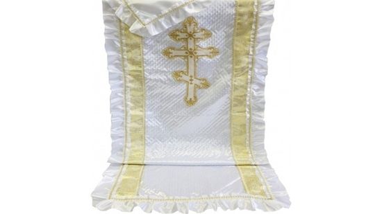 Комплект РИЗА белый с золотом