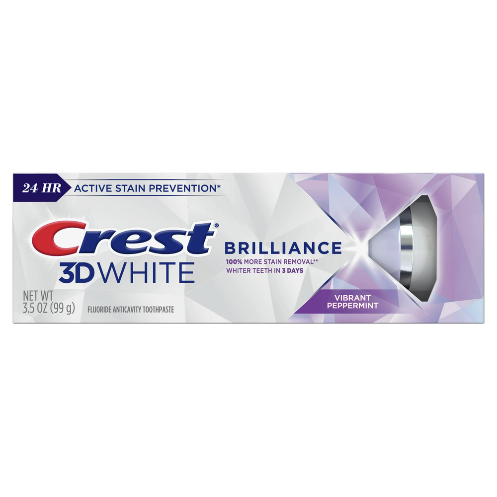 Crest 3D White Brilliance Vibrant Peppermint – Отбеливающая зубная паста