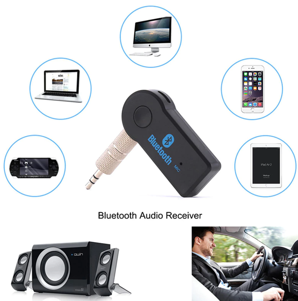 Автомобильный Bluetooth AUX адаптер CarLive BT350