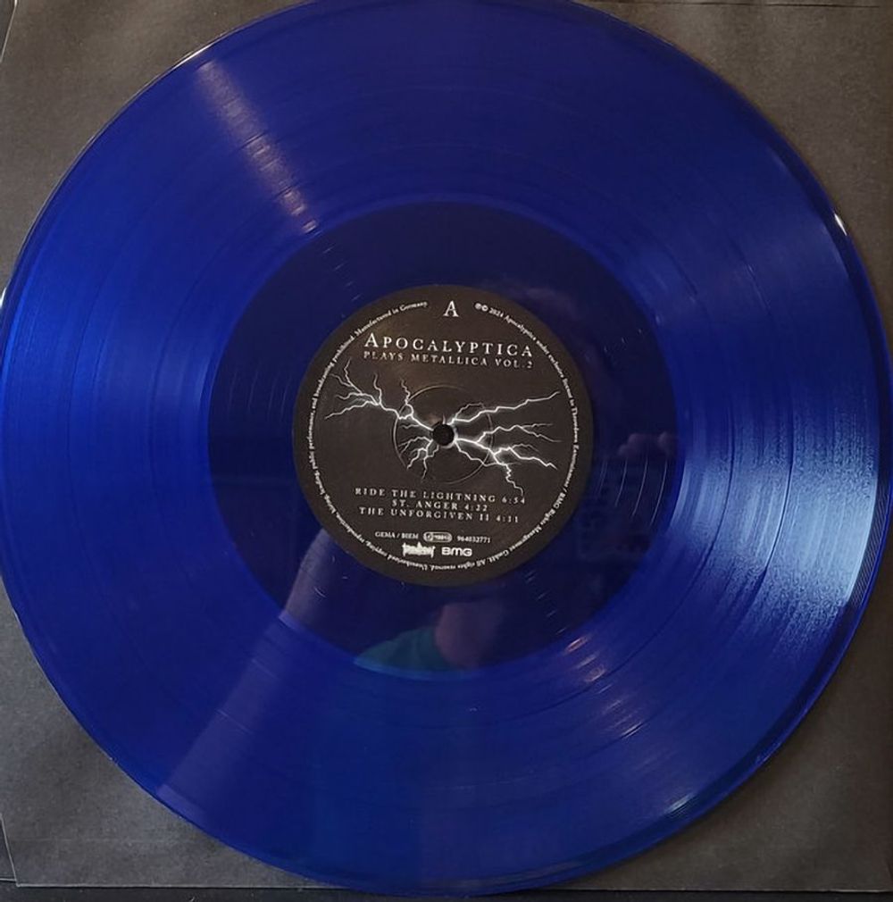 Apocalyptica. Plays Metallica Vol.2 (Blue 2LP) 2024 Новая запечатанная виниловая пластинка
