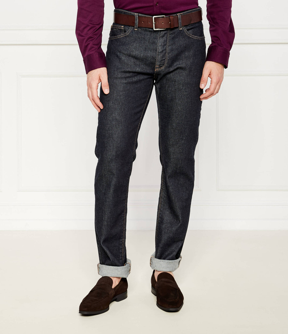 джинсы maine3 BOSS BLACK - темно-синий(50470512)