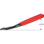 Кусачки боковые особой мощности черненые 200 мм Knipex 74 21 200