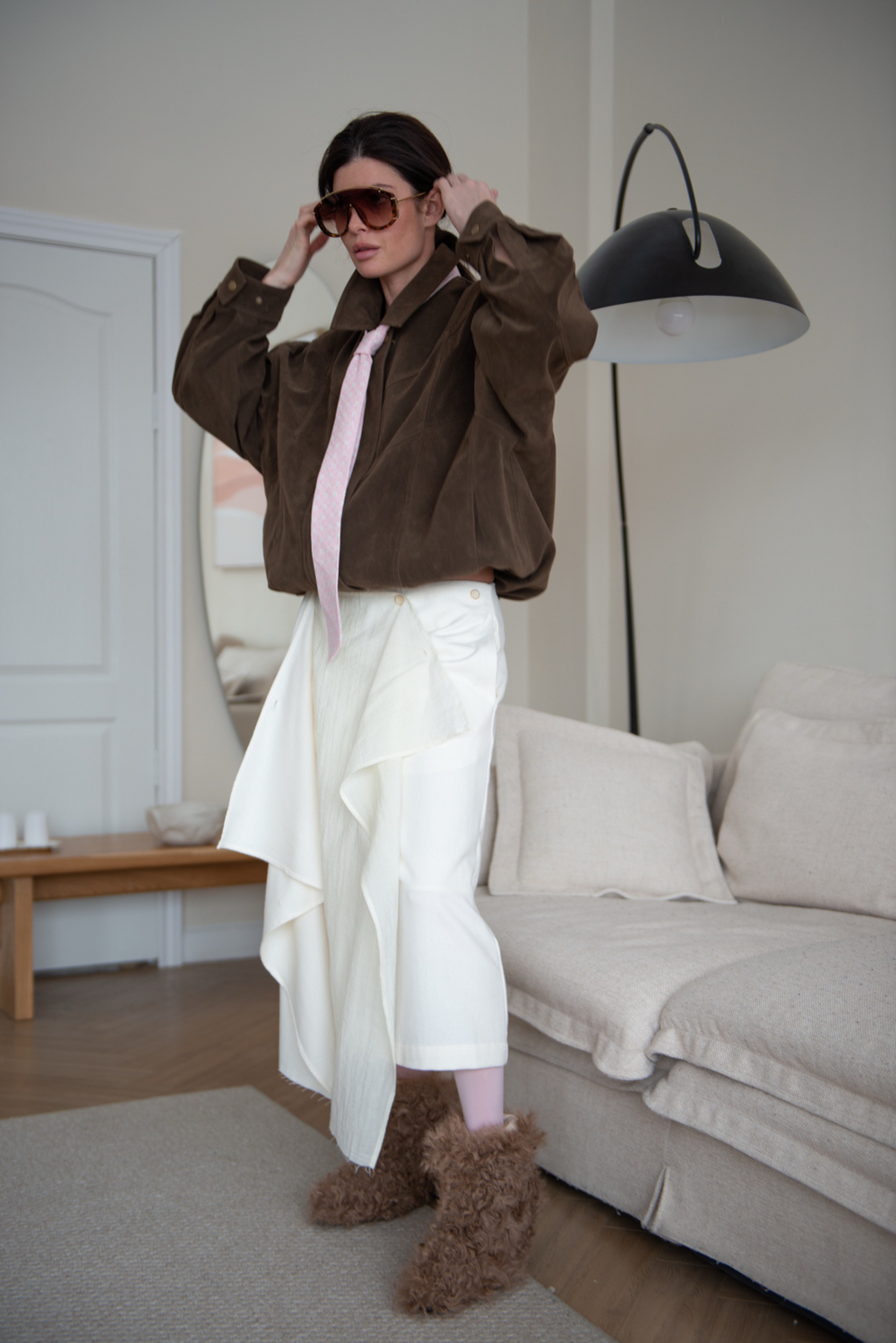 Куртка из экозамши PRIME