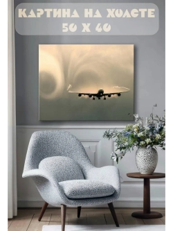 Картина на стену 40 X 50 Самолет