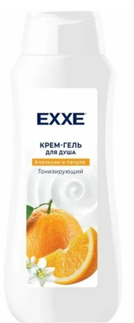 EXXE Крем-гель для душа тонизирующий "Апельсин и пачули" 400мл