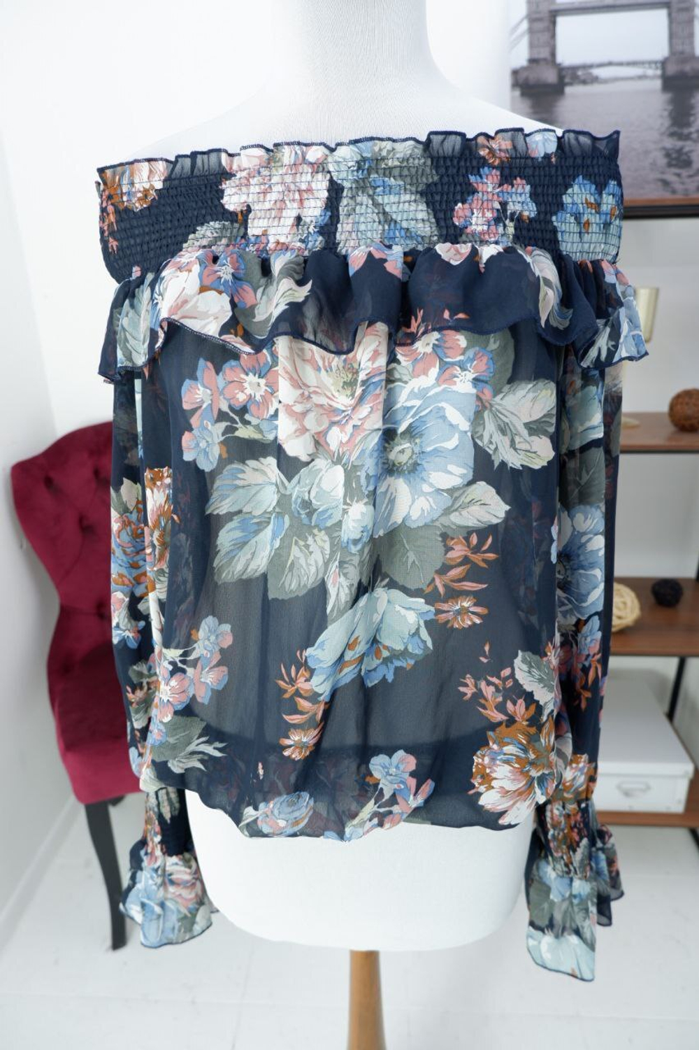 Блузка Roxelan красивая легкая 46 размер