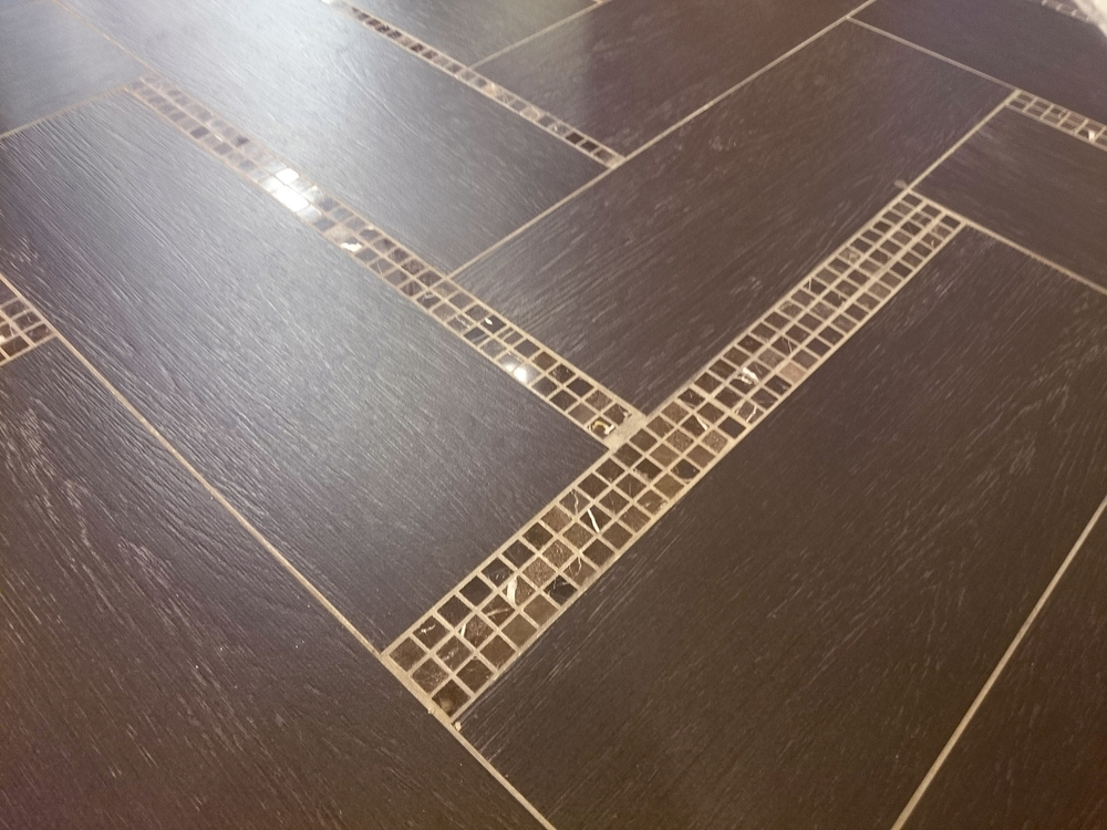 Мозаика LeeDo Caramelle: Pietrine - Emperador Dark полированная 30,5x30,5х0,4 см (чип 15x15x4 мм)